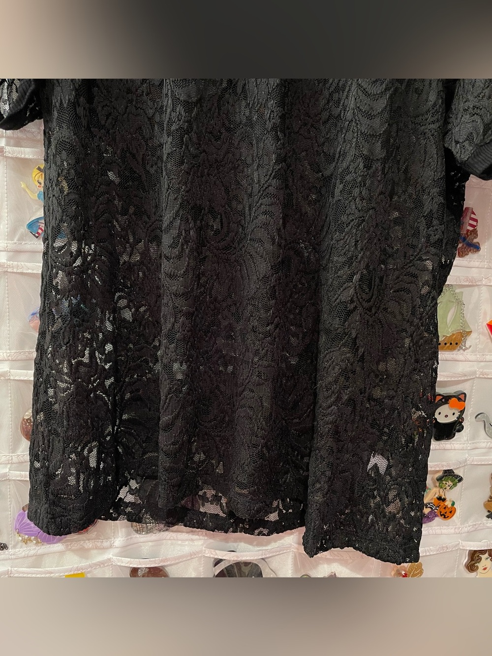 NWOT Torrid black lace top - Picture 10 of 14
